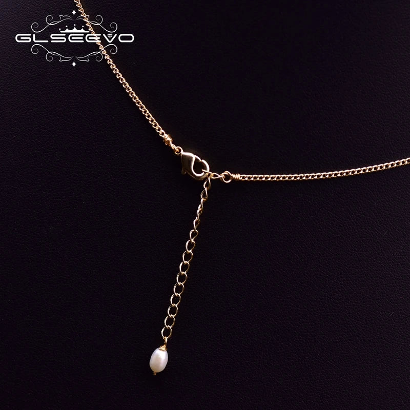 Handmade Tree Branch Natural Pearl Adjustable Necklace