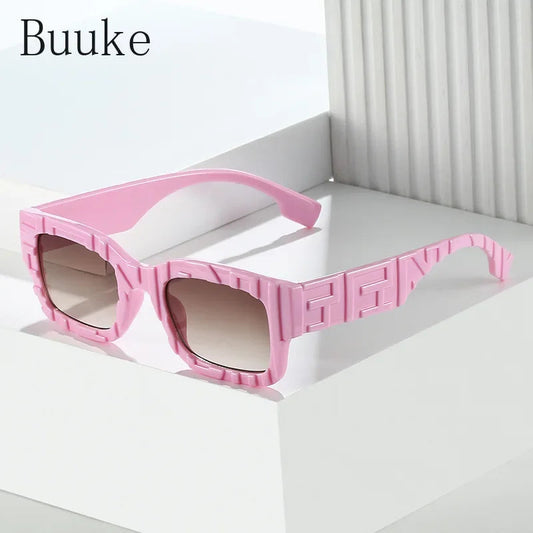 Luxury Brand Designer Square Sunglasses